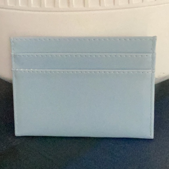 Women’s New Leather Credit Card Holder H Monogram Rhinestone Bling - Picture 4 of 5
